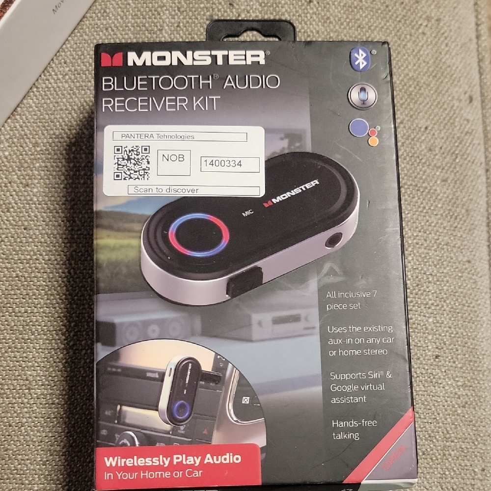 Bluetooth Audio Receiver Kit - Black